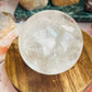 Clear quartz sphere