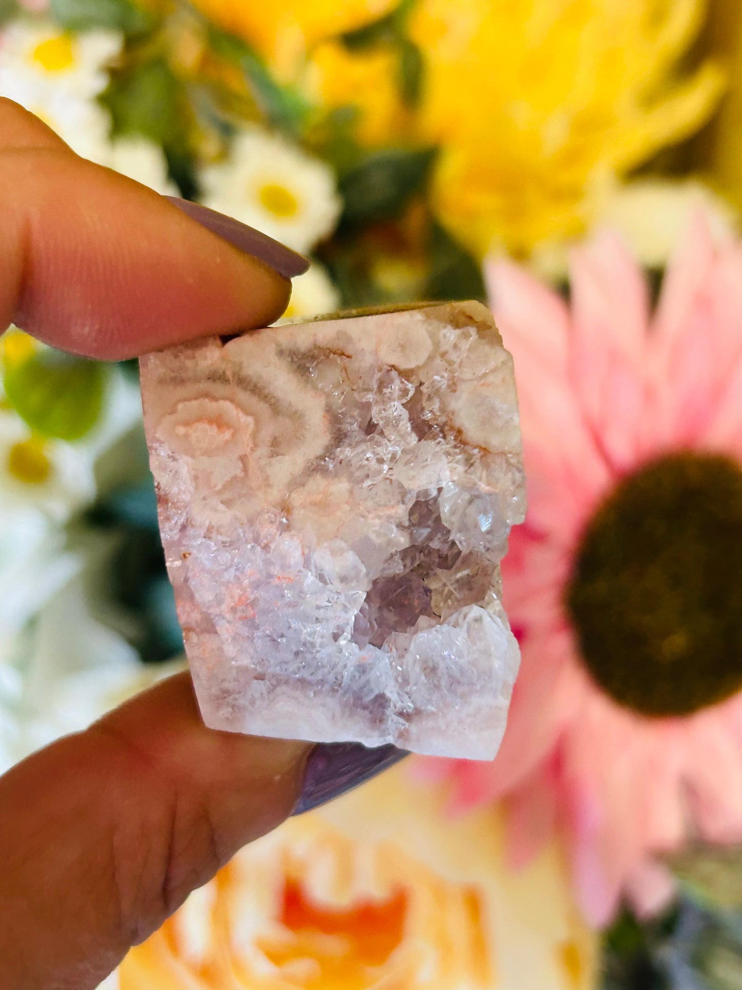 Pink amethyst Freeform