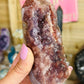 Pink amethyst tower