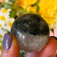 Garden quartz sphere