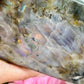 Rainbow flash labradorite