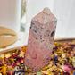 Peruvian Rhodonite tower
