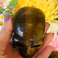 Tigers eye skull