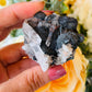 Quartz with barite and hematoid