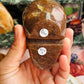Red rutile skull