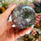 Ocean jasper sphere