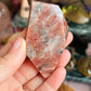 Sunstone with smoky quartz Freeform