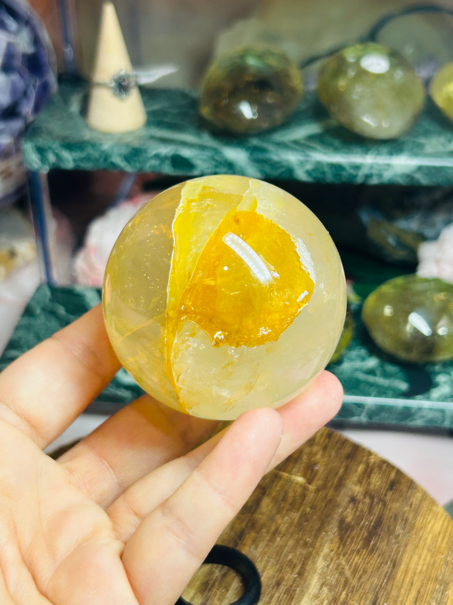 Golden healer sphere