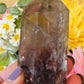 Smoky quartz tower