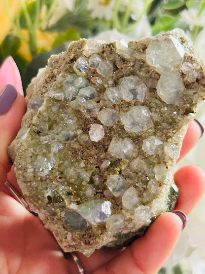 Epidote with quartz