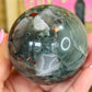 African bloodstone sphere