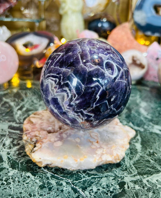 Dream amethyst sphere