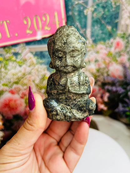Pyrite Buddha