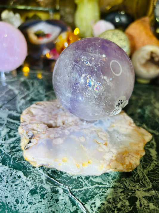 Phantom amethyst sphere