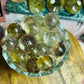 Smoky citrine mini spheres