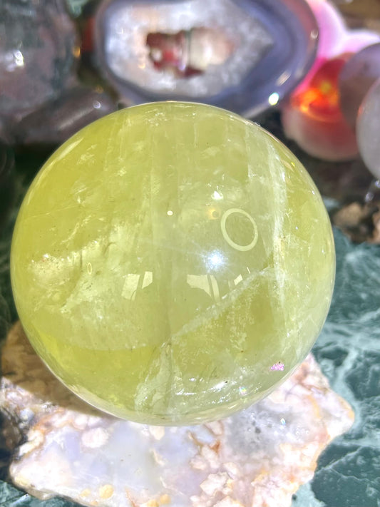 Citrine sphere