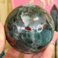 African bloodstone sphere
