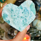 Hemimorphite heart