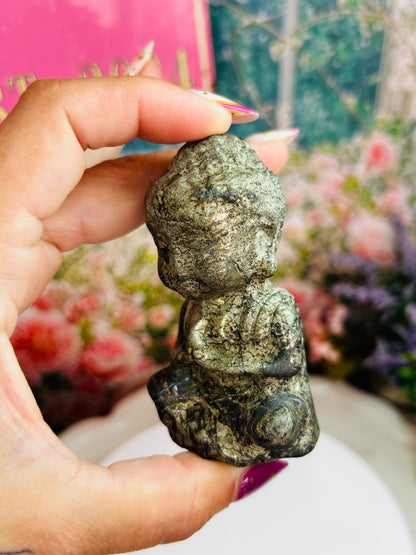 Pyrite Buddha