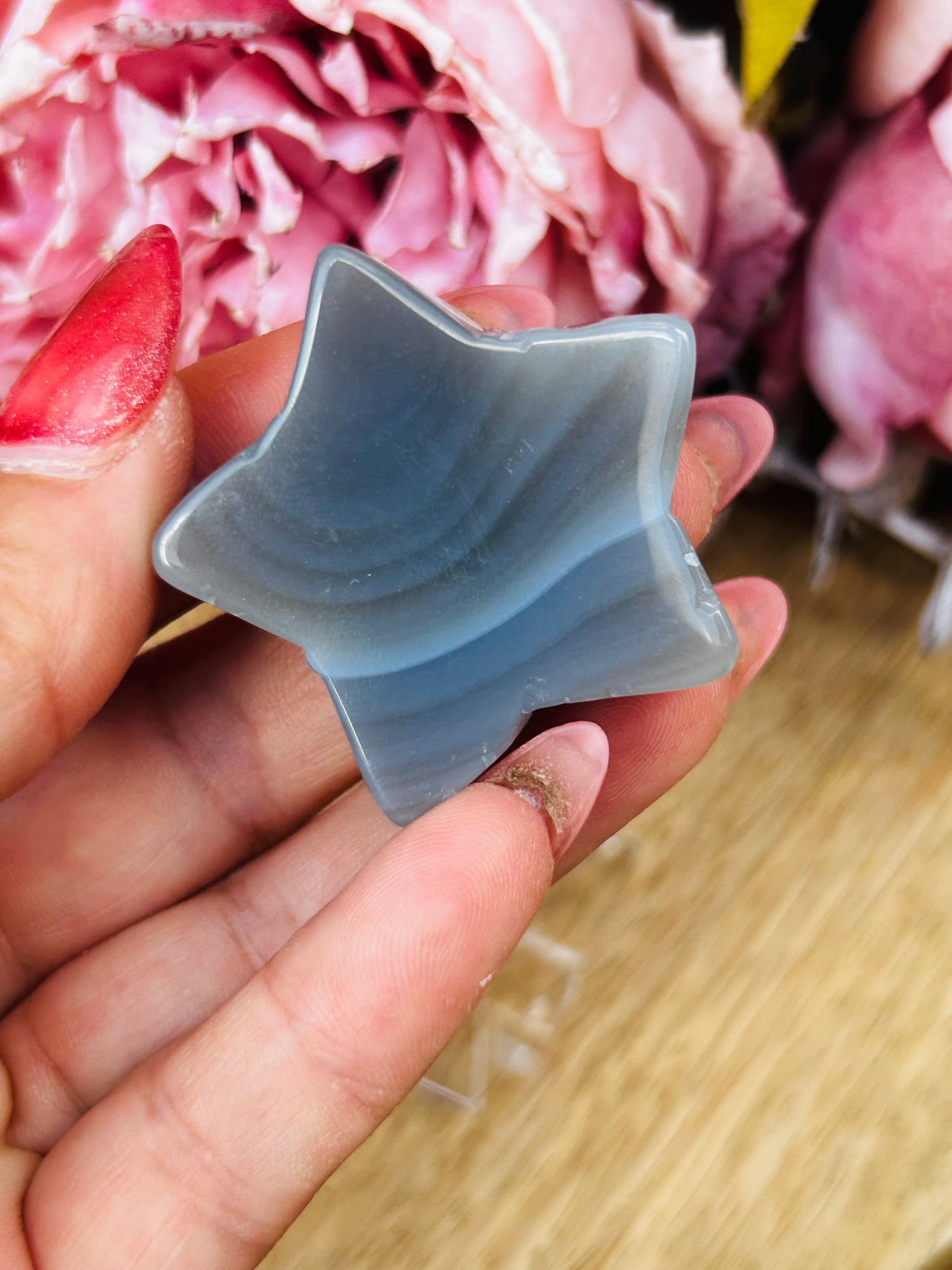 Banded agate star