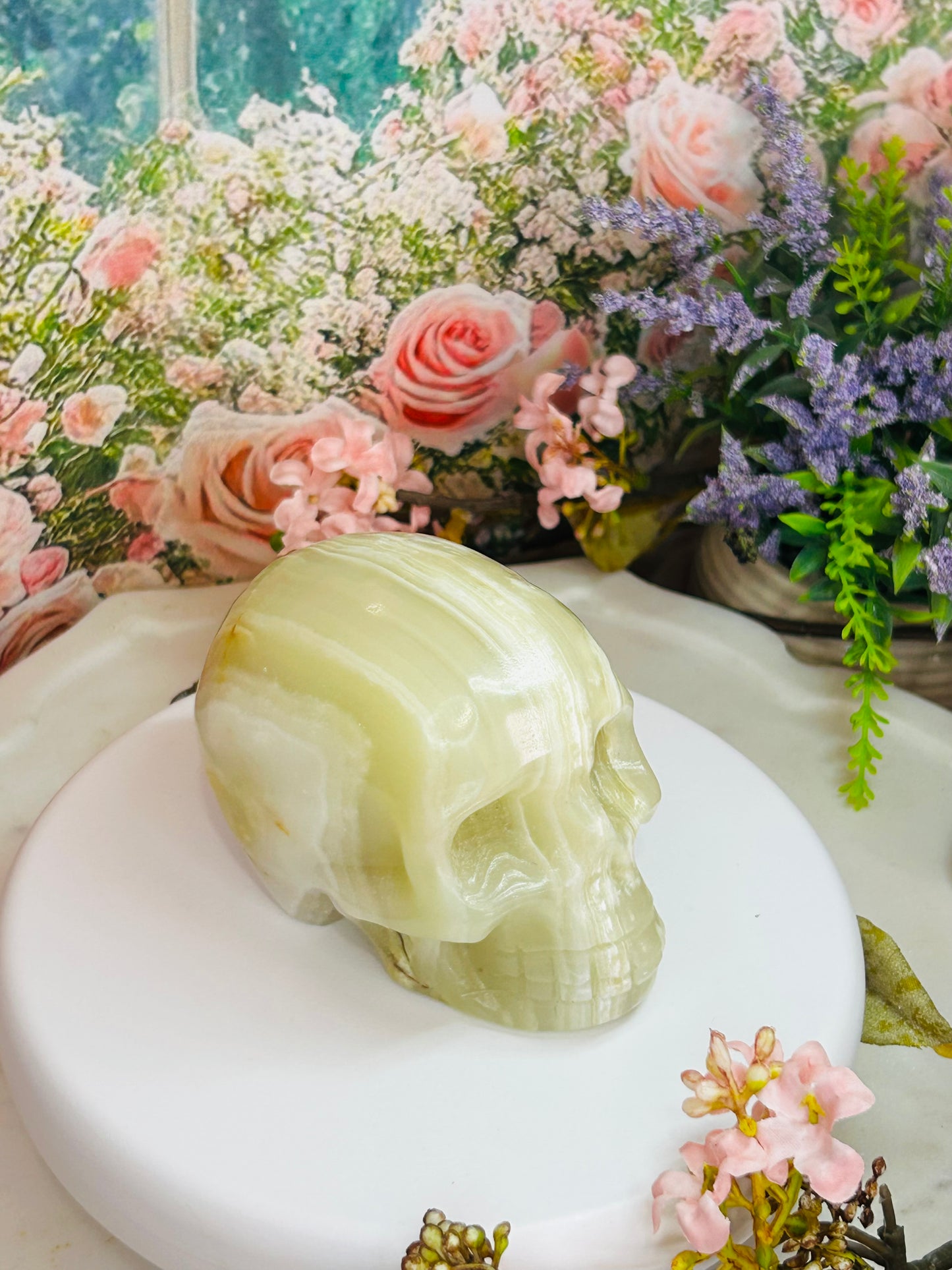 Afghan Jade skull