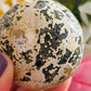 Ocean jasper druzy sphere