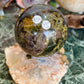 Volcano agate sphere