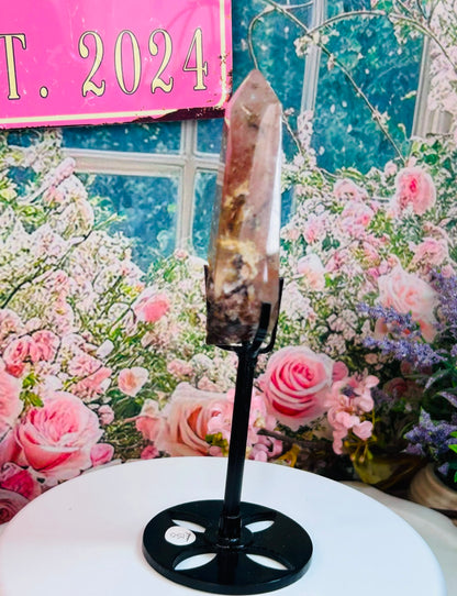 Copper rutile on stand