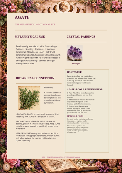 Pink soul harmony’s Crystal companion ~ the ultimate Crystal guide