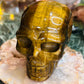 Tigers eye skull