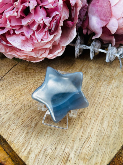 Banded agate star