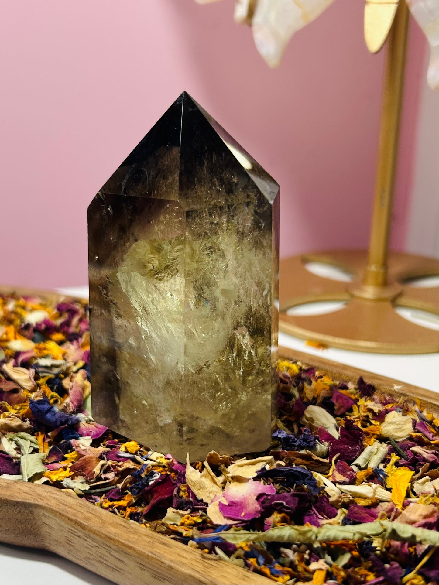 Smoky phantom  citrine