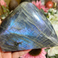 Blue/purple flash labradorite Freeform