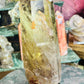 Smoky citrine tower with phantom