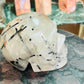 Tourmaline in quartz skull