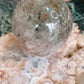 Garden quartz sphere