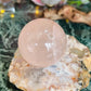 Rose quartz sphere