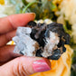 Quartz with barite and hematoid