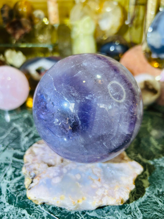 Phantom amethyst sphere