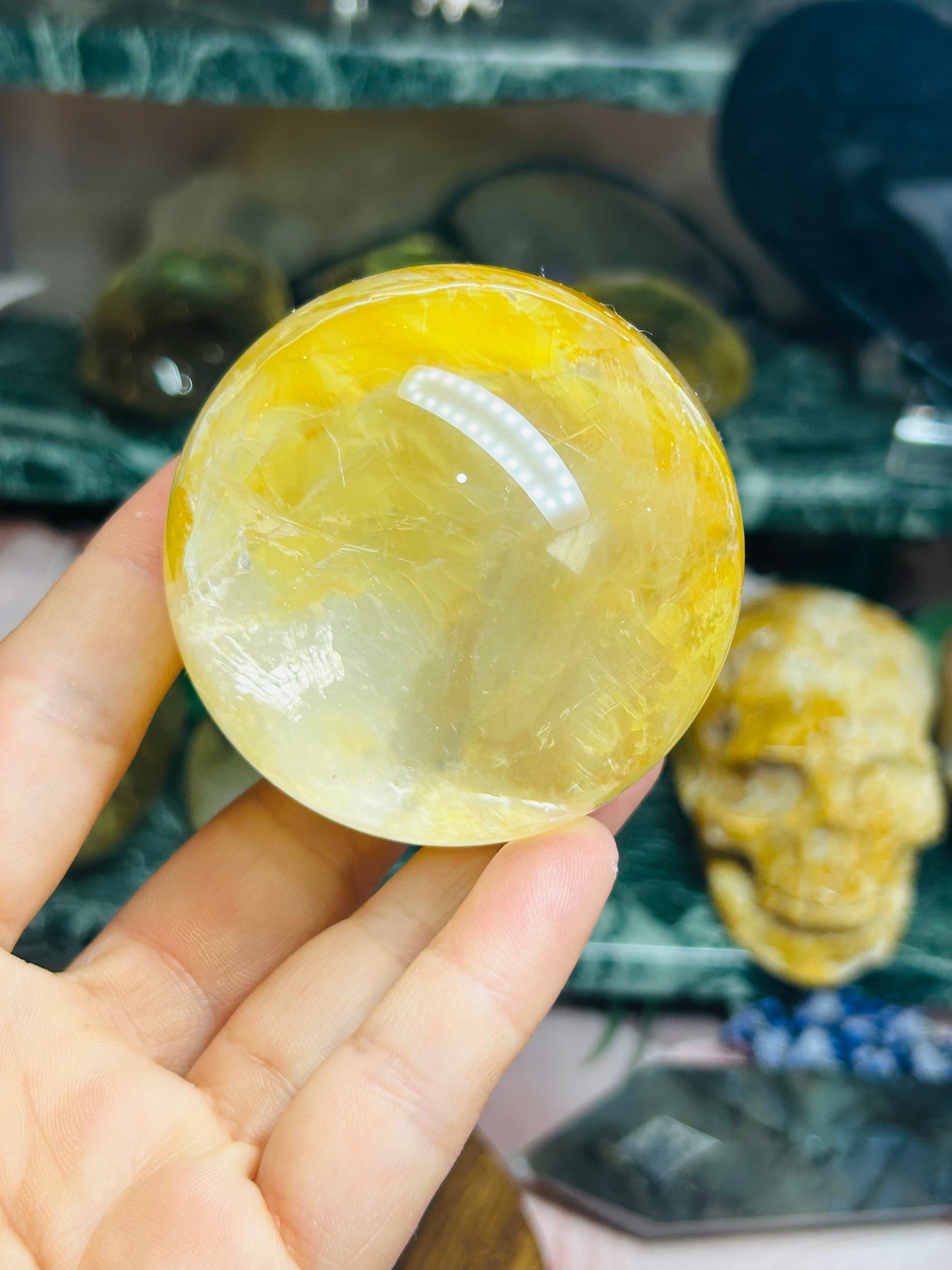 Golden healer sphere