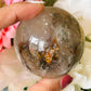 Garden quartz sphere