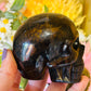 Tigers eye skull
