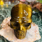Tigers eye skull