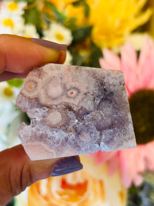 Pink amethyst Freeform