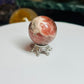 Rhodochrosite mini sphere