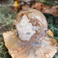 Mexican agate sphere