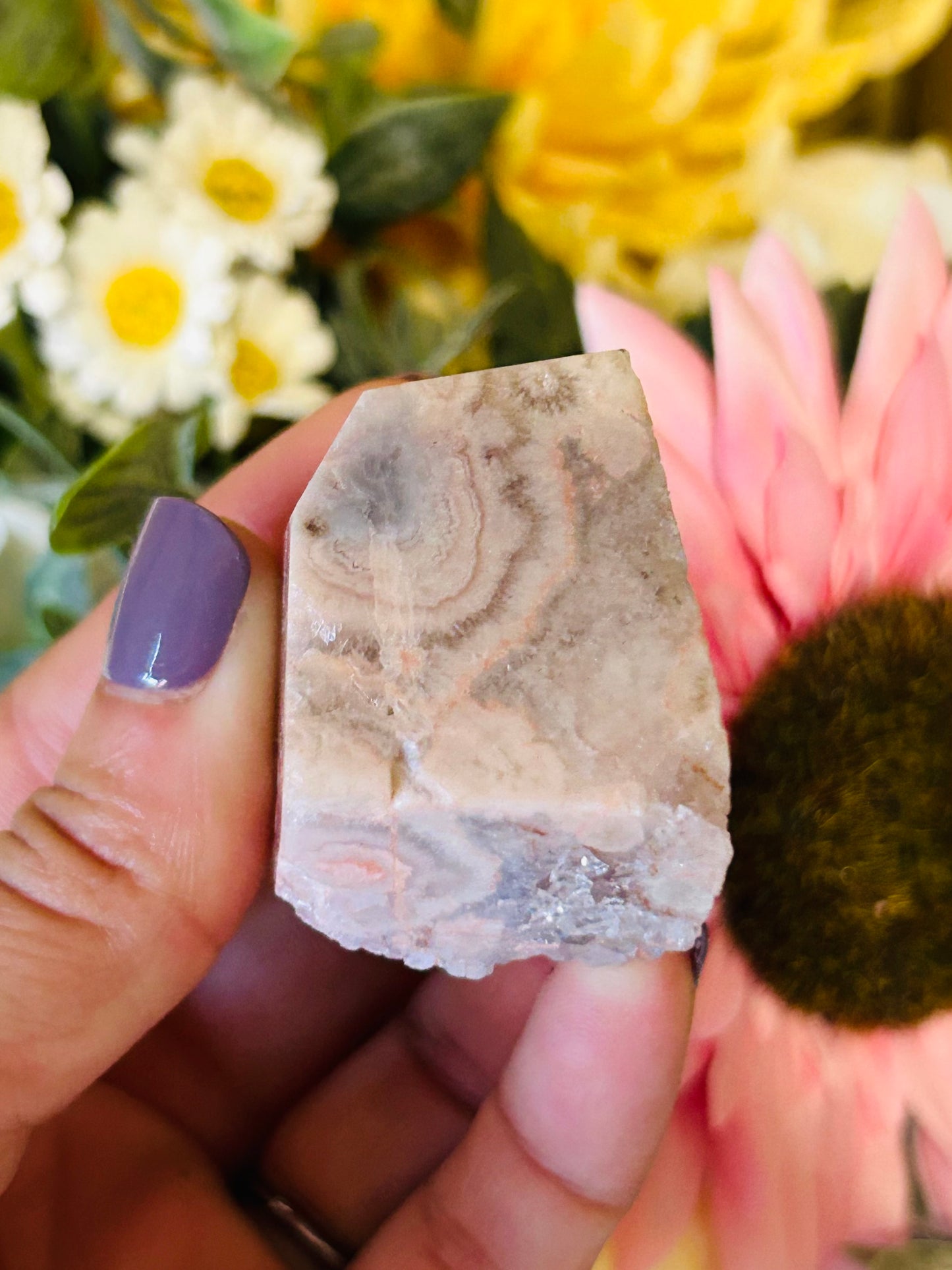 Pink amethyst Freeform