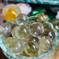 Smoky citrine mini spheres
