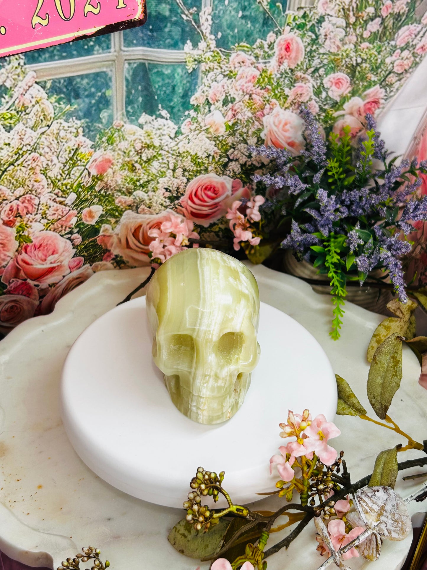 Afghan Jade skull