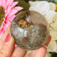 Garden quartz sphere